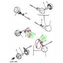 Fil de masse de clignotant origine YAMAHA pour DT 50 de 1986 et 1992 et TZR 50 de 1992