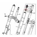Joint torique de fourche origine YAMAHA pour FZR 1000 de 1991 à 1993