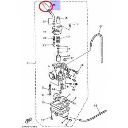 Chapeau de carburateur YAMAHA PW 80 et PW 50 de 1986 à 2011