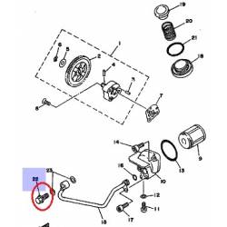 Vis special de durite a huile YAMAHA CYGNUS XC 125 de  1994 à 2003