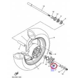 Vis / boulon de roue arriere (par 3) YAMAHA TMAX 500 de 2001 à 2006
