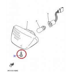 Vis de roue arriere (par 4) YAMAHA GTS 1000 de 1993 et 1994