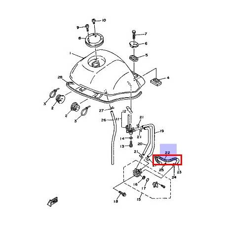 Ressort de compression pour YAMAHA TDR125 1994-2002