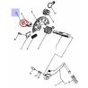 Cale de kick pour YAMAHA ME50 1986
