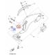 Entretoise d’échappement pour YAMAHA YA50 1995-1996 CW50 1990-2000 