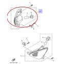 Clignotant avant droit complet pour YAMAHA XP500 2001-2007