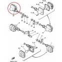 Clignotant arrière pour YAMAHA DT200 1988-1989 DT125 1988-1998