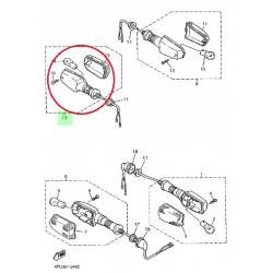 clignotant arrière complet pour YAMAHA XJR1200 1995-1998 XJR1300 1998-2006