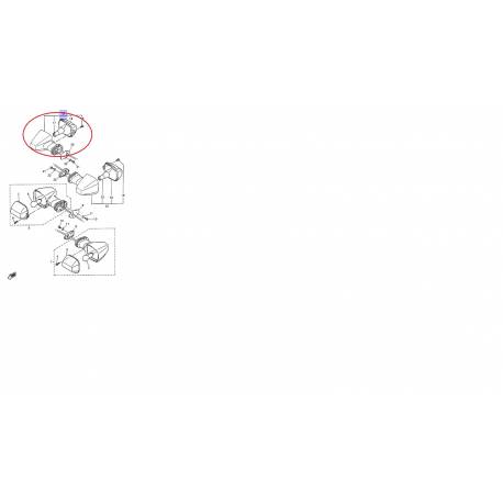 Clignotant complet pour YAMAHA YZFR6 2001-2002
