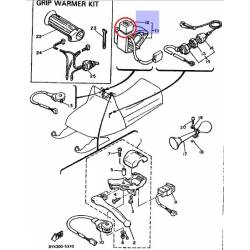 Caoutchouc pour Yamaha ET340 1987-1996 PZ480 86 