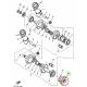 Joint spy de vilebrequin pour Yamaha ET340 1996  
