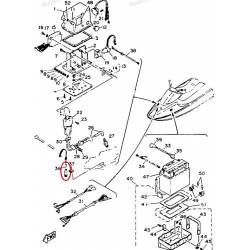 Thermostat pour Yamaha WJ500 1987-1990 WR500 1988-1993