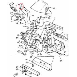 Axe de poignée d’accélérateur pour jet ski Yamaha 
