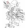 Axe de poignée d’accélérateur pour jet ski Yamaha 