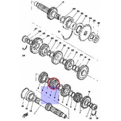 3em pignon 21 DTS de transmission pour Yamaha XS250 1979 XS400 1979 