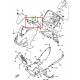 Cache de console pour scooter Yamaha YP125 2003 2006