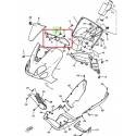 Cache de console pour scooter Yamaha YP125 2003 2006