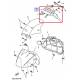 Bavette arrière pour scooter Yamaha YP125 2007 2009 