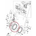 Disque de freins avant pour maxi scooter Yamaha XP500 2008 2011
