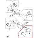 Clignotant avant pour moto Yamaha YBR 125 2007 2012