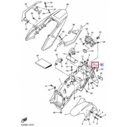 Emblème Yamaha pour moto FZS1000 2004 2005 YD110 2011 TDM900 2008 2009