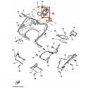 Couvercle vide poche pour maxi scooter Yamaha XP500 2001 2007