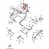 Couvercle vide poche pour maxi scooter Yamaha XP500 2001 2007