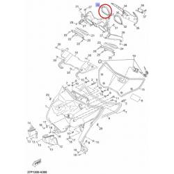 Cache de compteur pour scooter Yamaha YP250 2010 2012 YP125 2010 2012 