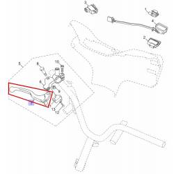 Levier de freins pour scooter Yamaha YN50 2011 2012