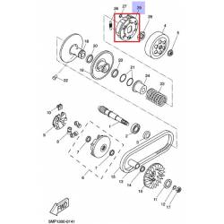 Support d'embrayage pour moto Yamaha XQ125 2001 2002 XN125 2002