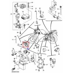Klaxon pour moto Yamaha FZ-6 de 2004 à 2009