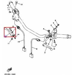 Levier de freins pour moto Yamaha TDR125 1993 2002