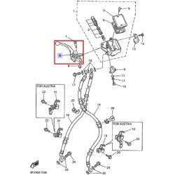 Levier de feins pour moto Yamaha TZ250 1995 XJR1400 1996