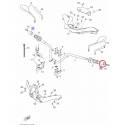 Embout de guidon droit ou gauche pour Yamaha Xmax 125 et 250 de 2011 à 2014 