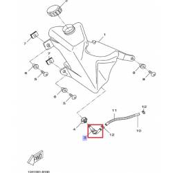 Connecteur de réservoir à huile pour moto Yamaha DT50 2003 2011 XJ900 1983 2002