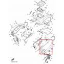 Cache latérale gauche pour Yamaha V MAX 2009 2013  