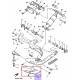 Couvercle externe de direction pour Yamaha GTS1000 1994