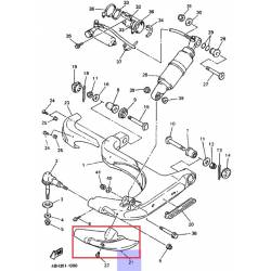 Couvercle externe de direction pour Yamaha GTS1000 1994