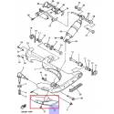 Couvercle externe de direction pour Yamaha GTS1000 1994