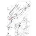 Joint de plaque de pot pour Yamaha YP400 2005 2011