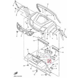 Vis de compteur pour Yamaha YXP1000 2004 2005 