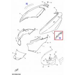 Emblème carénage YN50 2009 2012 Yamaha