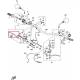 Levier de frein avant XT125 2007 2008 Yamaha