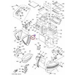 Vis de carénage XV1900 2006 2013 YZF600R 1996 2002 yamaha