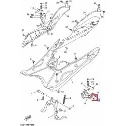 Boulon de repose pied Yamaha TZR50 2000 2011 YN50 2008 2012