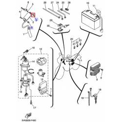 Écrou de bobine d'allumage universelle Yamaha 