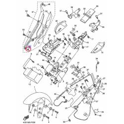 Crochet de pare boue Yamaha YZF-R1 2007 2008