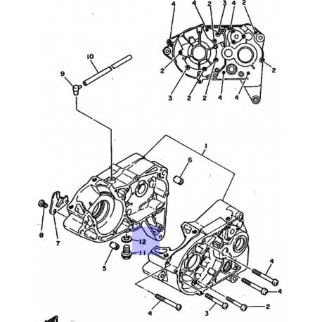 Joint de bouchon de vidange RX100 de 1996 DT175 1995 AG100 1996