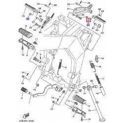 Joint de cale pied TDR125 1993 2002