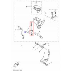 Boulon de levier XC125 1989 1995 XC150 1992 Yamaha 